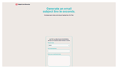 Subject Line Generator
