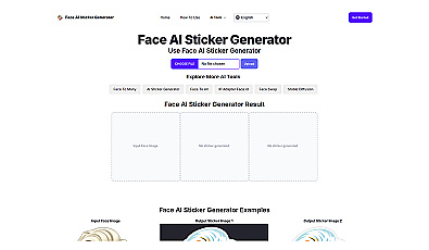 AI Face Sticker Generator