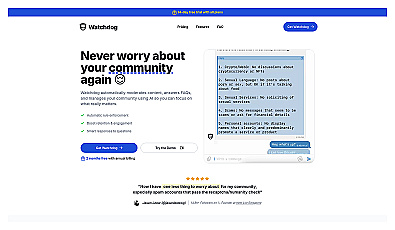 Watchdog - AI Chat Moderator