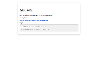 Englishell