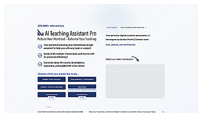 AI Teaching Assistant Pro