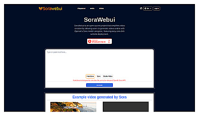 SoraWebui