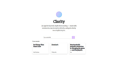 Clarity.gs