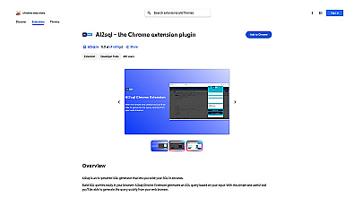 AI2sql Chrome Extension