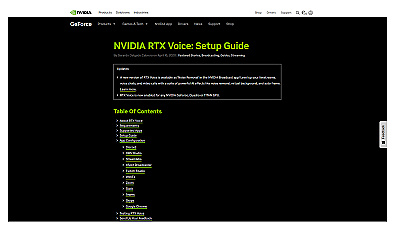 NVIDIA RTX Voice