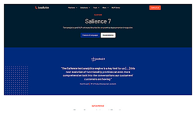 Lexalytics Salience6