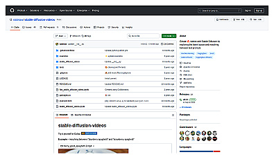 Stable Diffusion Videos