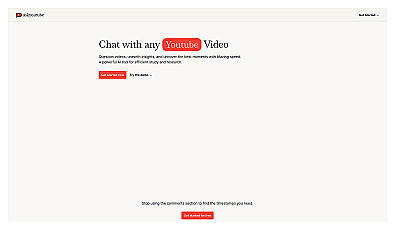 Ask Youtube