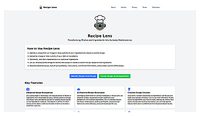 Recipe Lens
