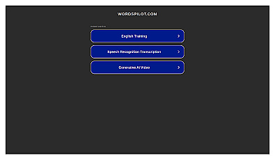 Wordspilot