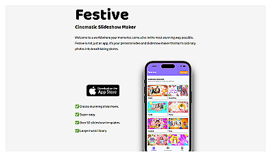 Festive Slideshow Maker