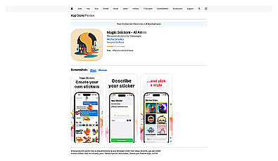 Magic iMessage Stickers