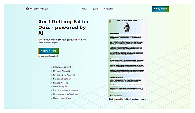Am I Getting Fatter Quiz