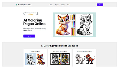 AI ColoringPage Online