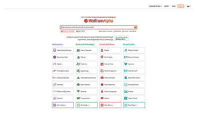 WolframAlpha