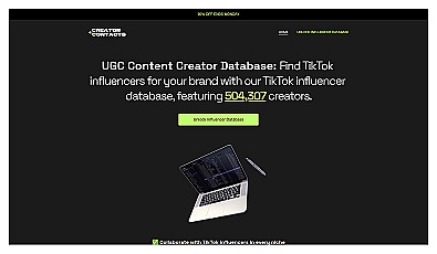 Tiktok Influencer Database