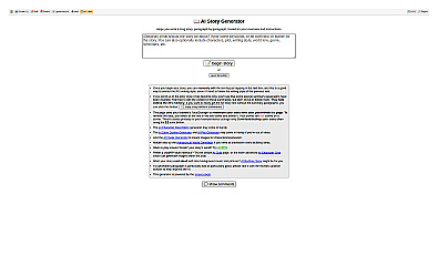 Prechance story generator