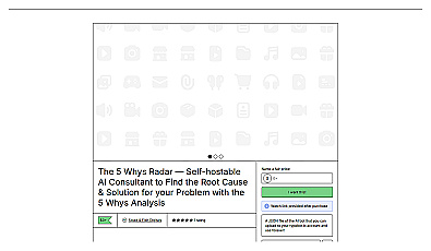 5 Whys Radar