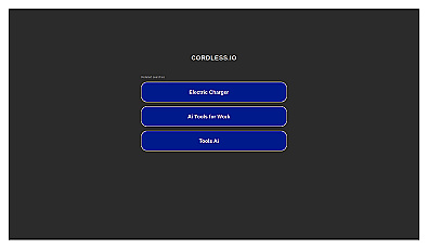 Cordless
