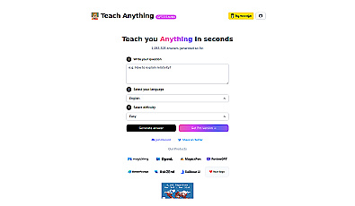 Teach Anything