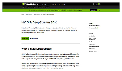 NVIDIA DeepStream SDK