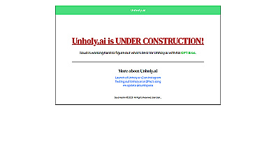 Unholy.ai