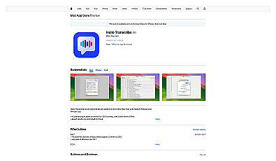 Hello Transcribe