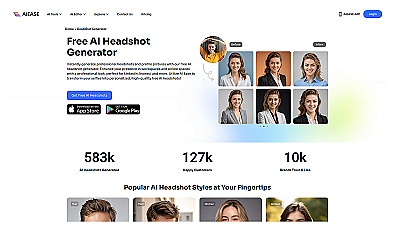 AI Ease Free Headshot Generator