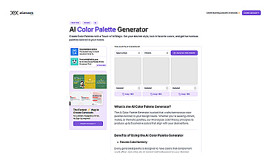 AI Color Palette Generator