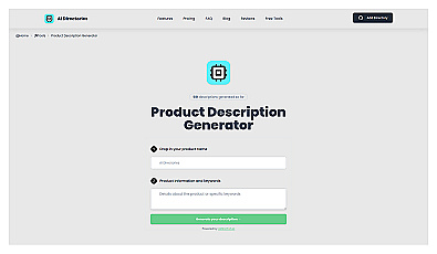 Product Description Generator