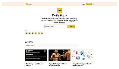 Daily Zaps