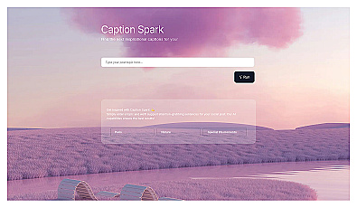 Caption-spark