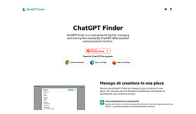 ChatGPT Finder