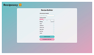 Recipeasy