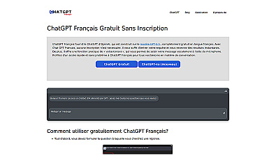 ChatGPT FranΓ§ais (French)