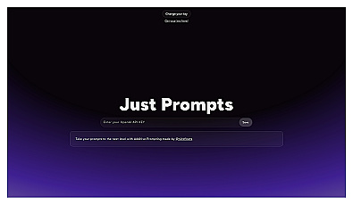 Just Prompts