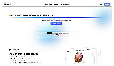 Memrizz AI Flashcard Generator