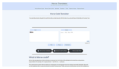 Morse Translator