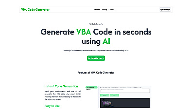 Vba code generator