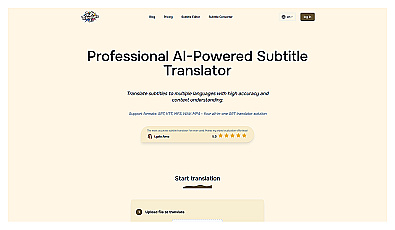 Sub translate ai