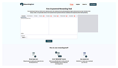 Rewording Tool