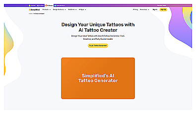 Simplified Tattoo Generator