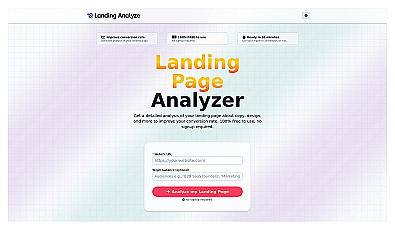 Landing Page Analyzer