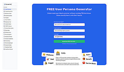FounderPal Persona Generator