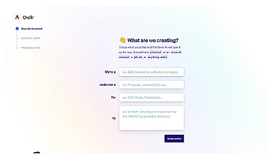 AI Proposal Builder