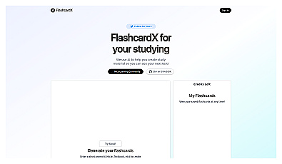 FlashcardX