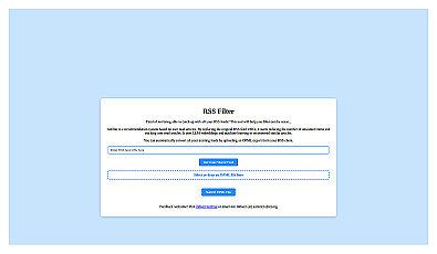 RSS filter