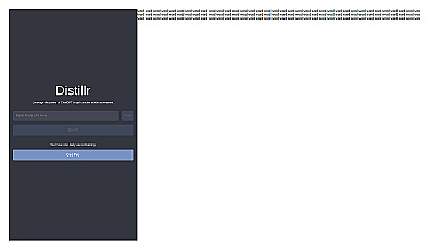 Distillr