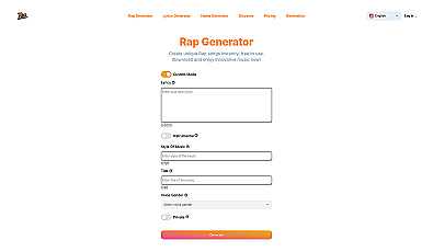 Rap generator