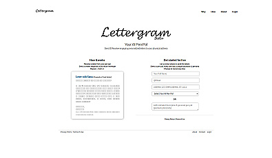 Lettergram
